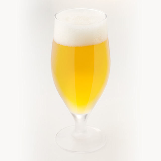 白のビール「ごんの正義」